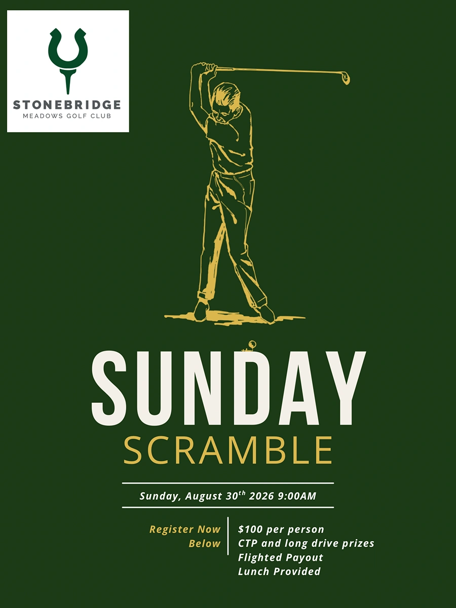 sunday Scramble stonebridge popup